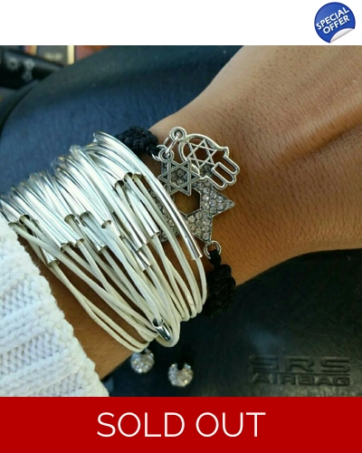 MULTI-ROWS LEATHER BRACELET MULTI-ROWS LEATHER BRACELET